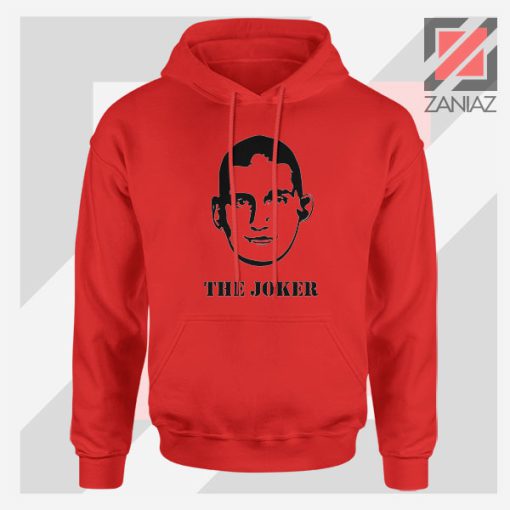 Nikola The Joker Design Red Hoodie