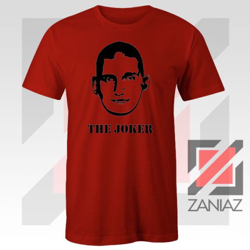 Nikola The Joker Design Red Tee