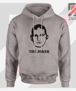 Nikola The Joker Design Sport Grey Hoodie