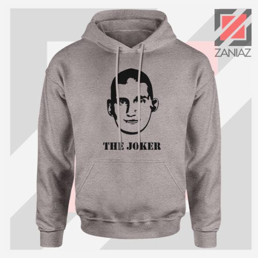 Nikola The Joker Design Sport Grey Hoodie