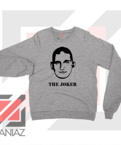 Nikola The Joker Design Sport Grey Sweatshirt