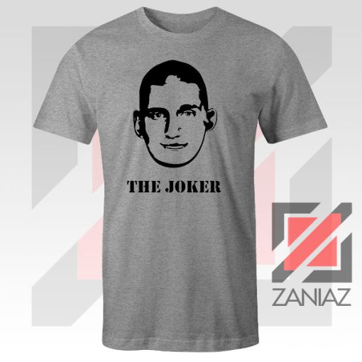 Nikola The Joker Design Sport Grey Tee