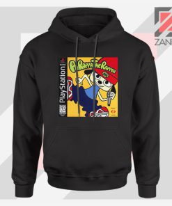 Parappa Playstation Graphic Black Hoodie