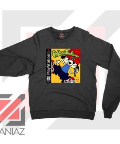 Parappa Playstation Graphic Black Sweater