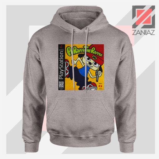 Parappa Playstation Graphic Sport Grey Hoodie