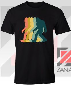 Rainbow Bigfoot Graphic Black Tee