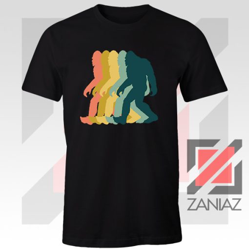 Rainbow Bigfoot Graphic Black Tee