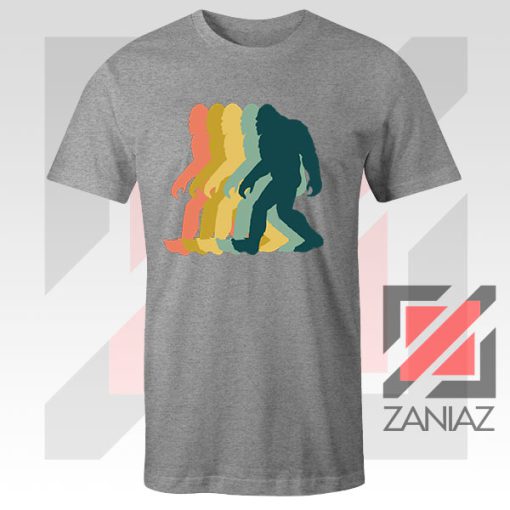 Rainbow Bigfoot Graphic Sport Grey Tee