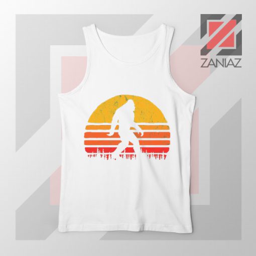 Sasquatch Silhouette Designs White Tank Top