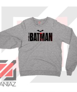 The Batman Dark Logo Film Sport Grey Sweater