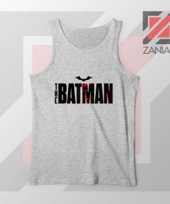 The Batman Dark Logo Film Sport Grey Tank Top