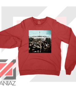 To Pimp a Butterfly Album Red Sweatshirt