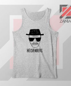 Walter White Heisenberg Sport Grey Tank Top