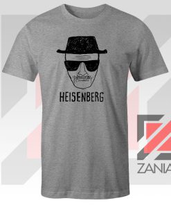 Walter White Heisenberg Sport Grey Tshirt