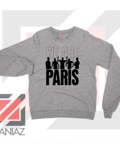 We Are Paris Best Squad Sport Grey Hoodie