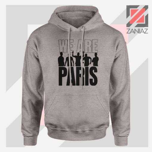 We Are Paris Best Squad Sport Grey Sweatshirt