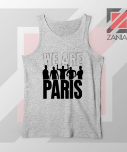 We Are Paris Best Squad Sport Grey Tank Top