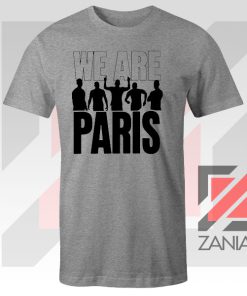 We Are Paris Best Squad Sport Grey Tshirt