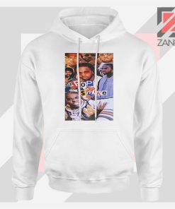 4 Welcome to The Party Pop Smoke White Hoodie