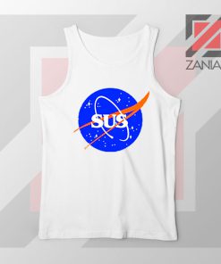 Among Us Game Nasa Parody Tank Top