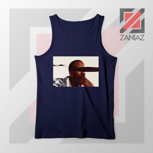 Burden Of Proof Album Design Navy Tank Top