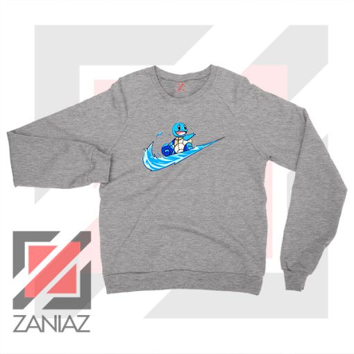 Charmander Nike Parody Best Grey Sweater