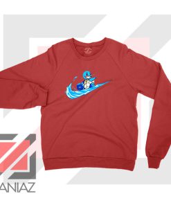 Charmander Nike Parody Best Red Sweater