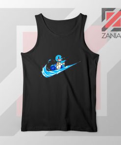 Charmander Nike Parody Black Tank Top