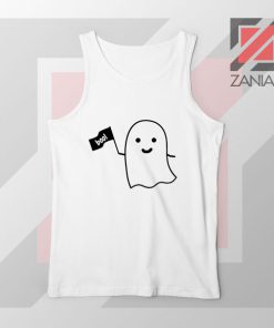 Cute Ghost Cozy Halloween Tank Top