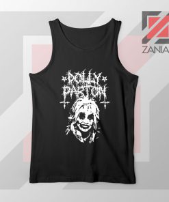 Dolly Parton Metal Design Tank Top