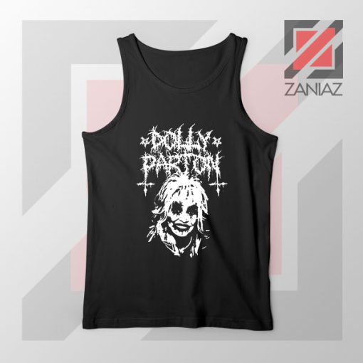 Dolly Parton Metal Design Tank Top
