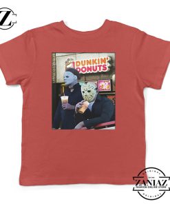 Donuts New Halloween Red Youth Tees