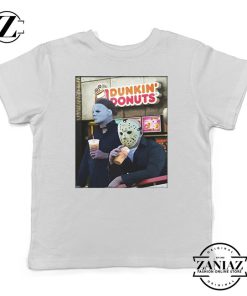 Donuts New Halloween White Youth Tees