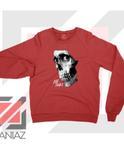 Evil Dead 2 Skull Poster Red Sweater