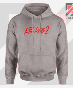 Evil Dead II 87 Logo Sport Grey Hoodie