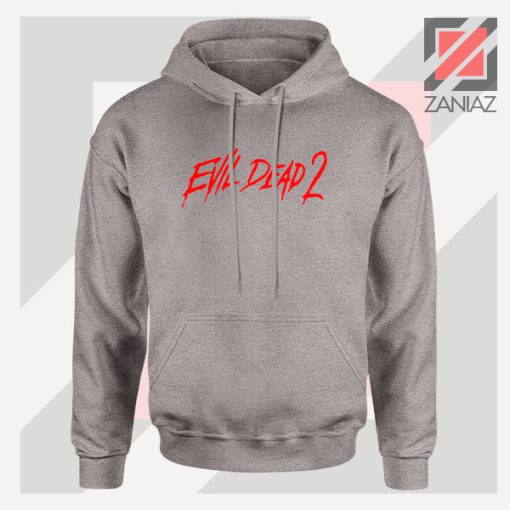 Evil Dead II 87 Logo Sport Grey Hoodie