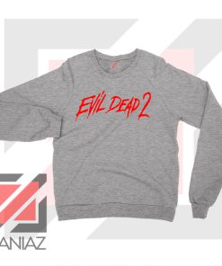 Evil Dead II 87 Logo Sport Grey Sweatshirt