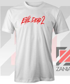 Evil Dead II 87 Logo White Tshirt