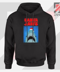 Father Christmas Jaws Parody Black Jacket