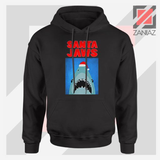 Father Christmas Jaws Parody Black Jacket