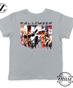 Friends Horror Character Grey Kids Tee