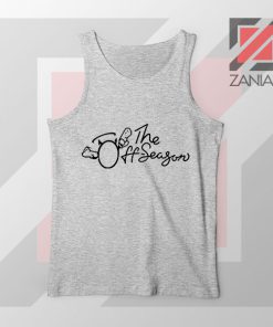 Get The Off Season Album Grey Tank Top