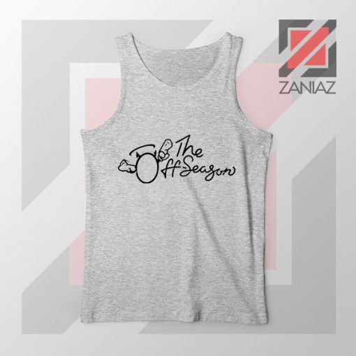 Get The Off Season Album Grey Tank Top