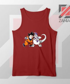 Goku Saiyan Family Guy Red Tank Top