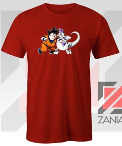 Goku Saiyan Family Guy Red Tshirt