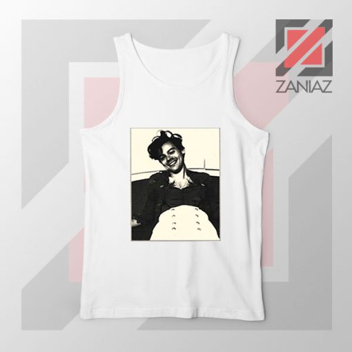 Harry Styles Concert Tour 21 White Tank Top