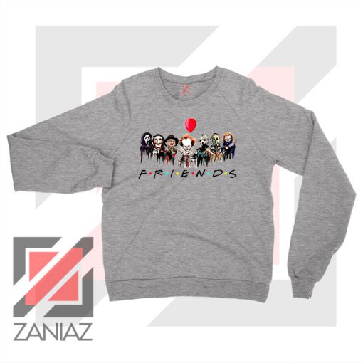 Icons Horror Friends Grey Sweatshirt