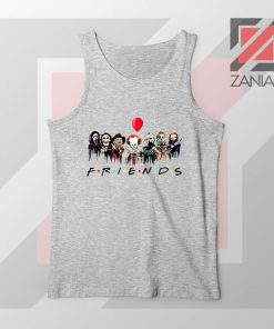 Icons Horror Friends Grey Tank Top