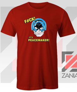 It is Peacemaker John Cena Red Tshirt