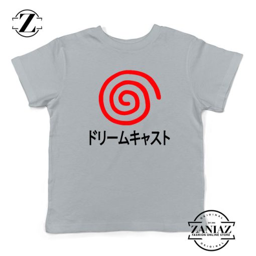 Japanese Dream Gamer Youth Grey Tshirt